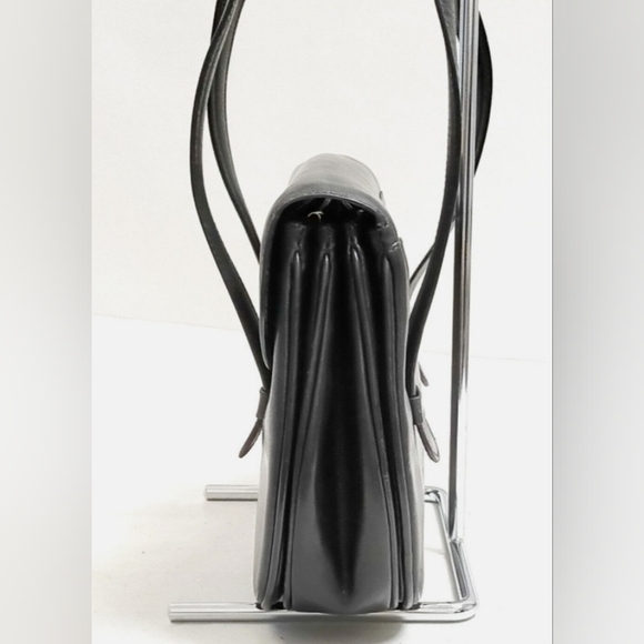 Celine Horse Carriage black leather shoulder bag - Picture 9 of 14